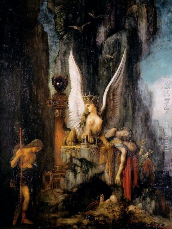 Gustave Moreau Oedipus the Wayfarer